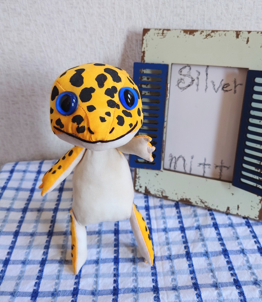 【品切れ中】テディレオパ(青目ハイイエロー)