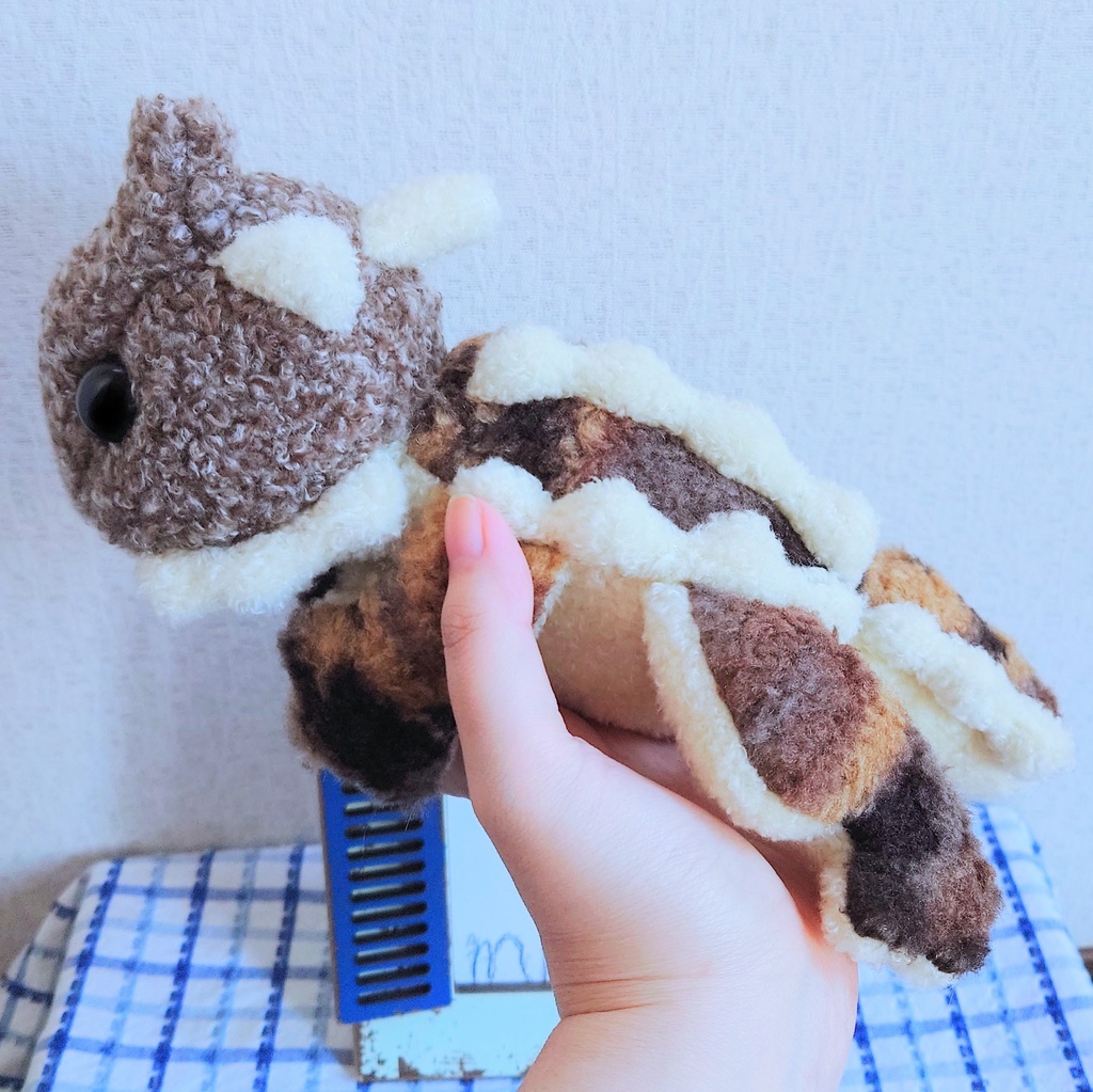 【再販1】サバクツノトカゲのぬいぐるみ