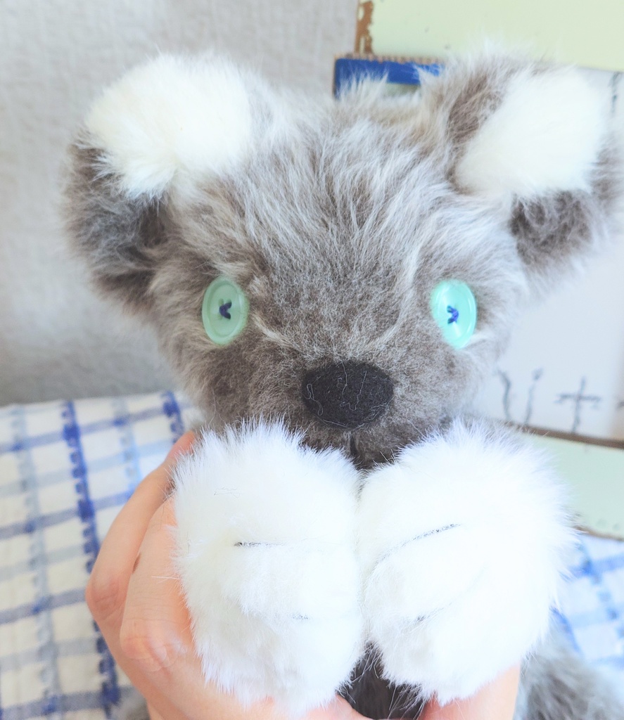 【一点物】くまのぬいぐるみ