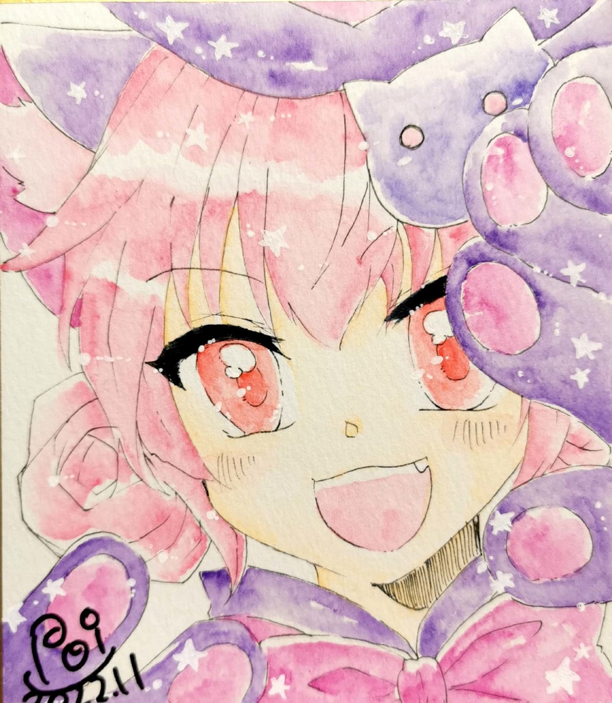 花騎士色紙『デージー』ハロウィン