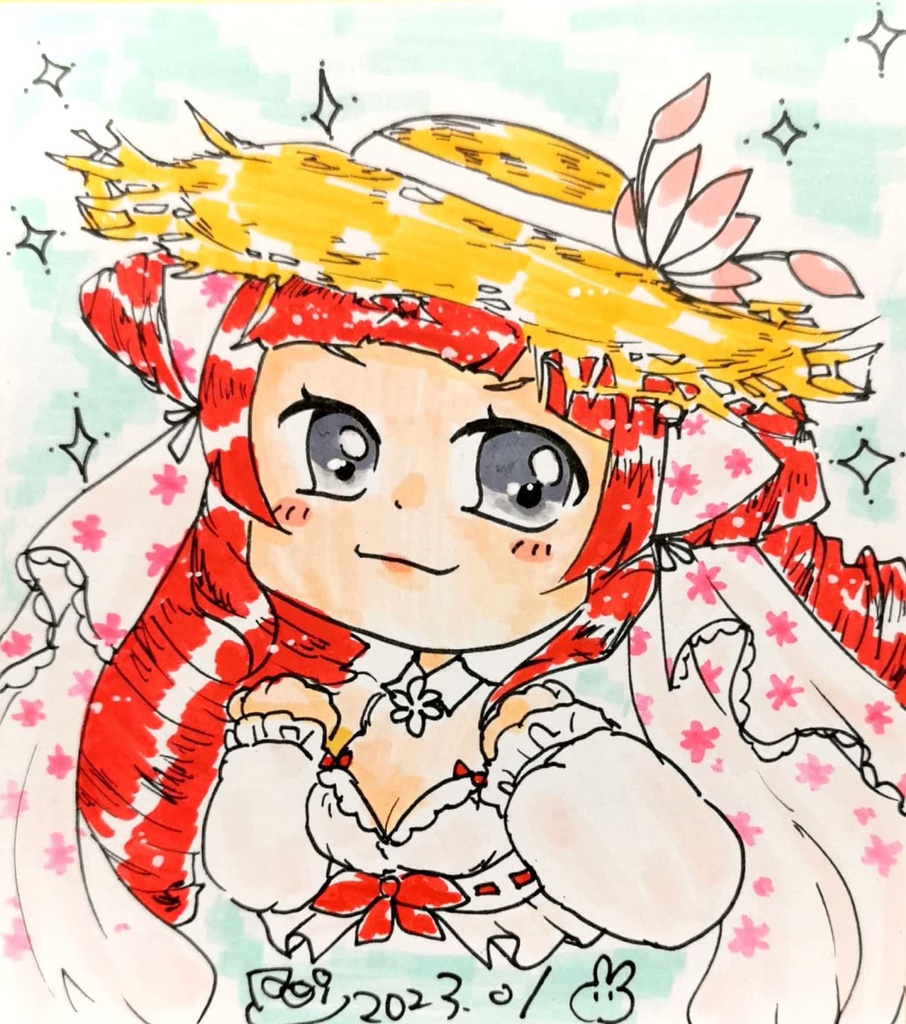 花騎士色紙【ベッセラ】