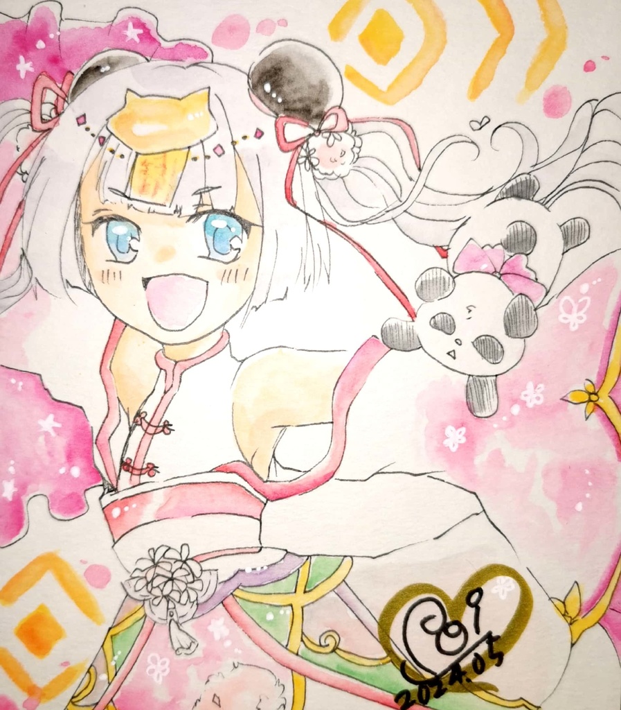 花騎士色紙【サンデリアーナ】