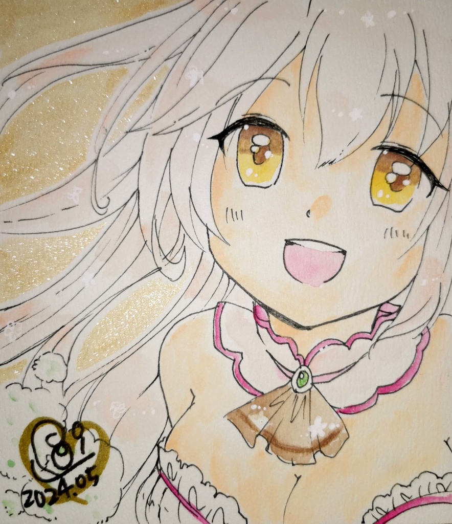 花騎士色紙【アンゼリカ】