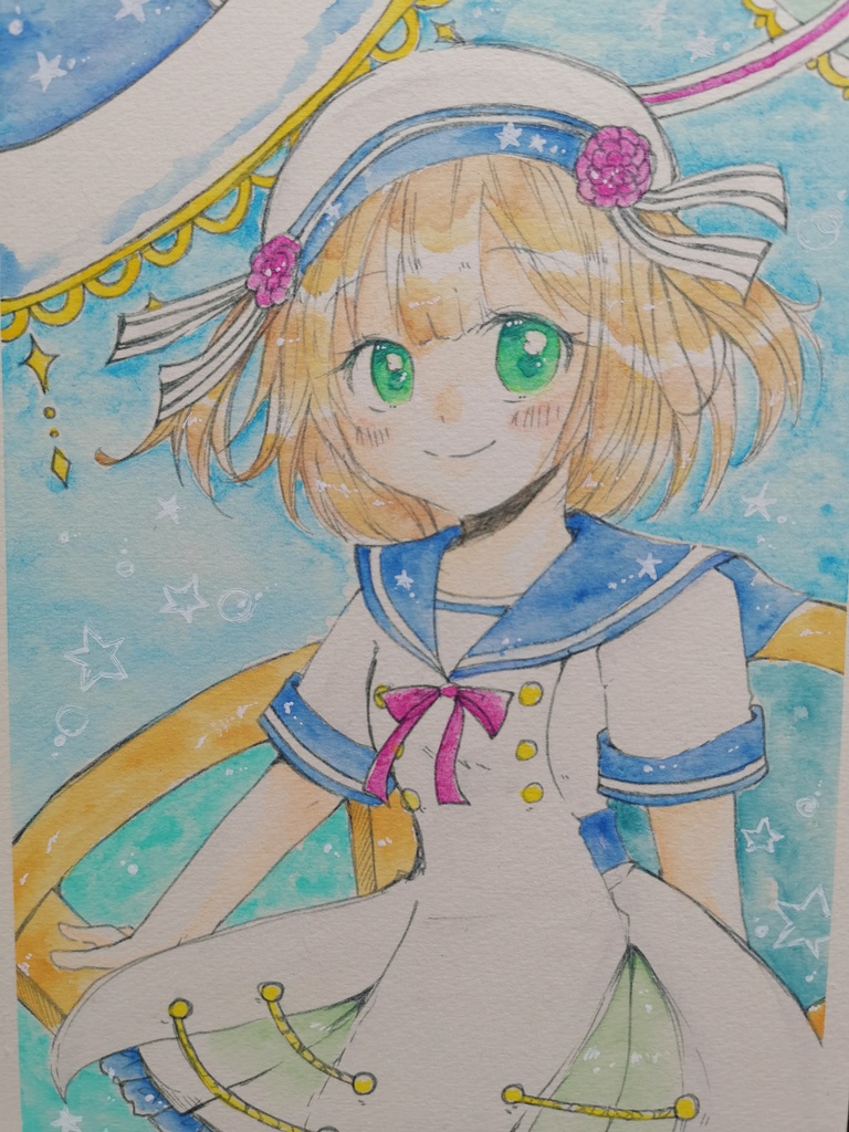 花騎士イラスト【スノードロップ】マリンセーラー