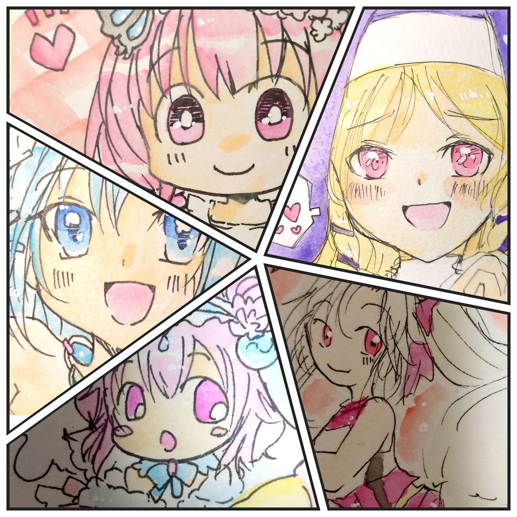 【花騎士】豆色紙