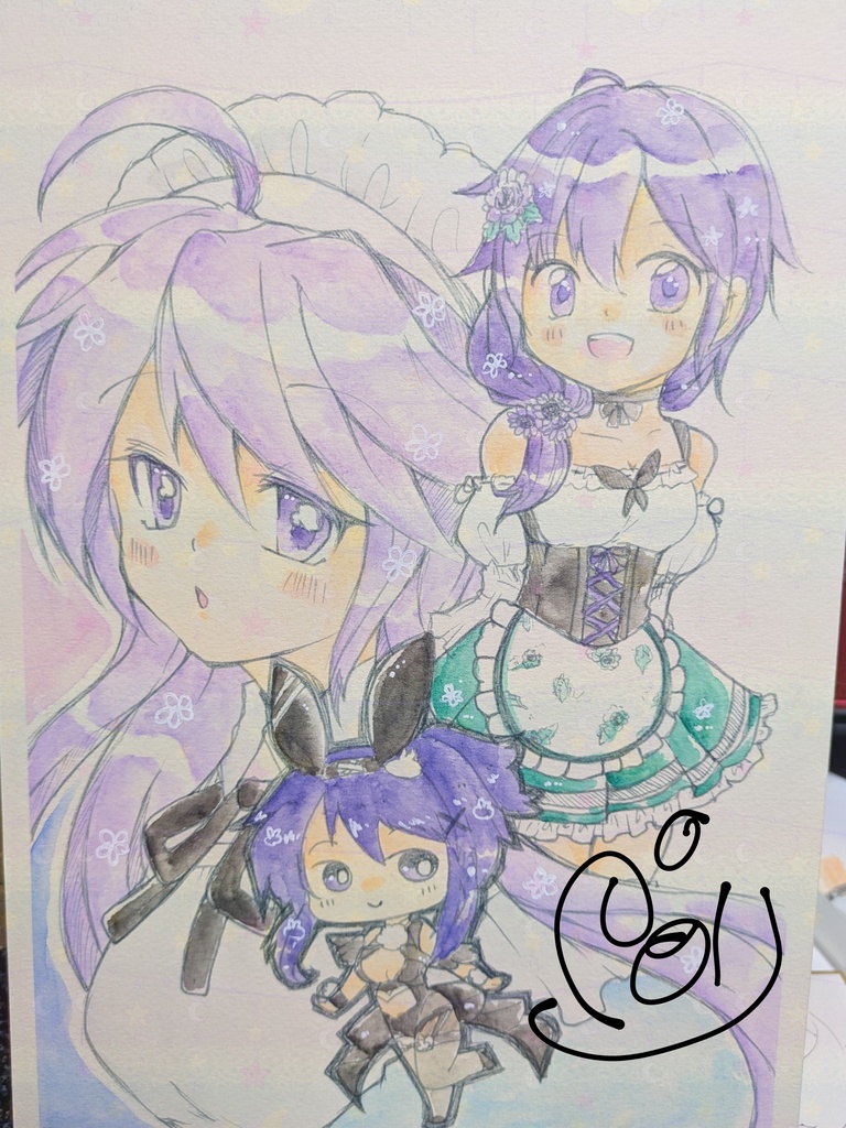 【花騎士】アネモネ♡イラストボード