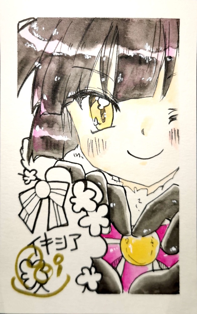 花騎士 絵葉書サイズ☆イラスト