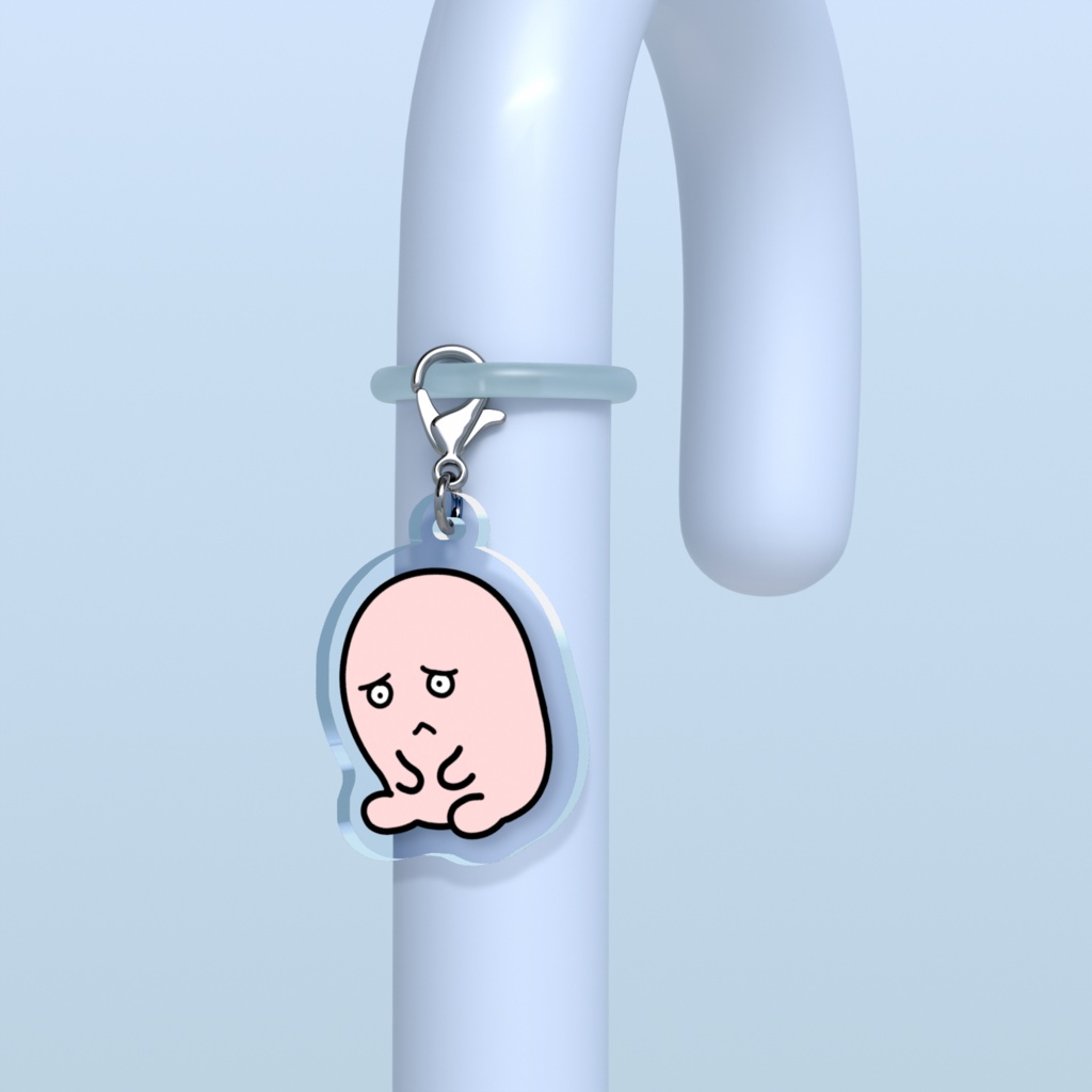いでこさんめじるしチャーム【もやもや】