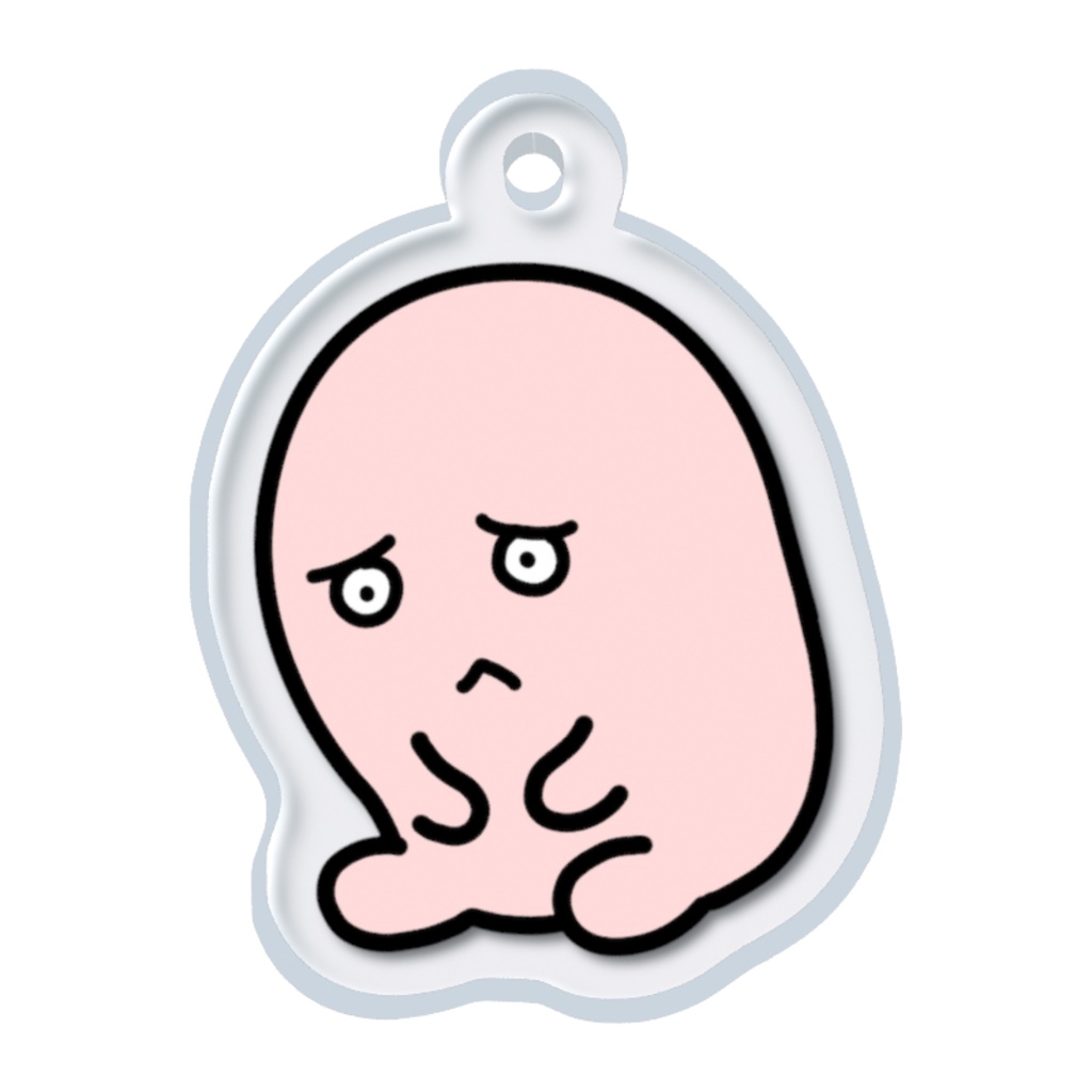 いでこさんめじるしチャーム【もやもや】