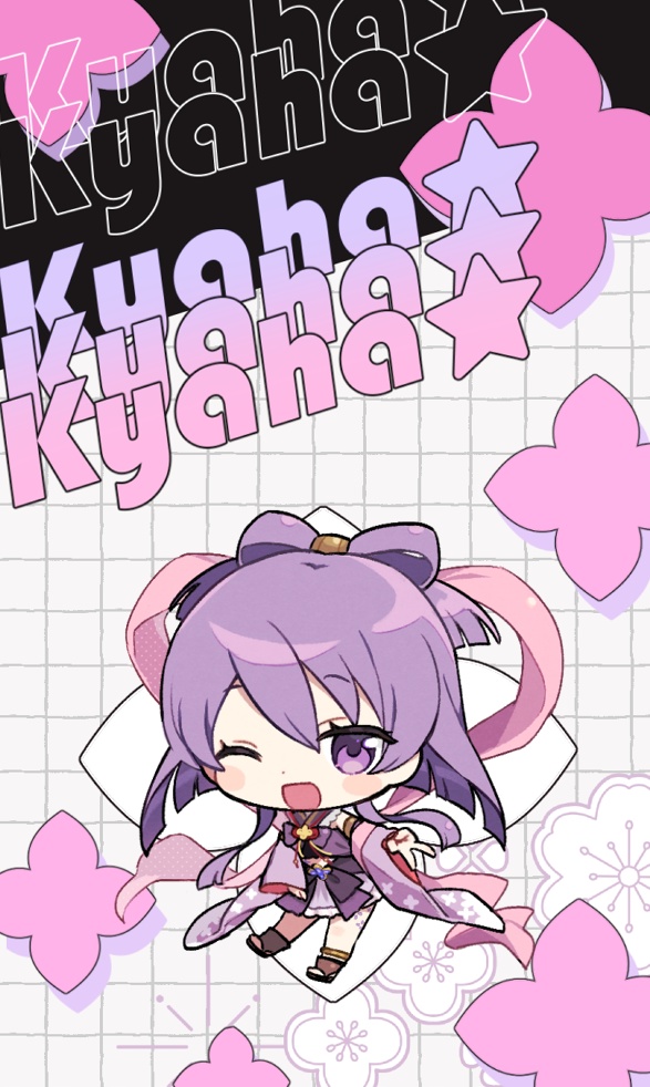 藍家ひめな　アクリルキーホルダー
