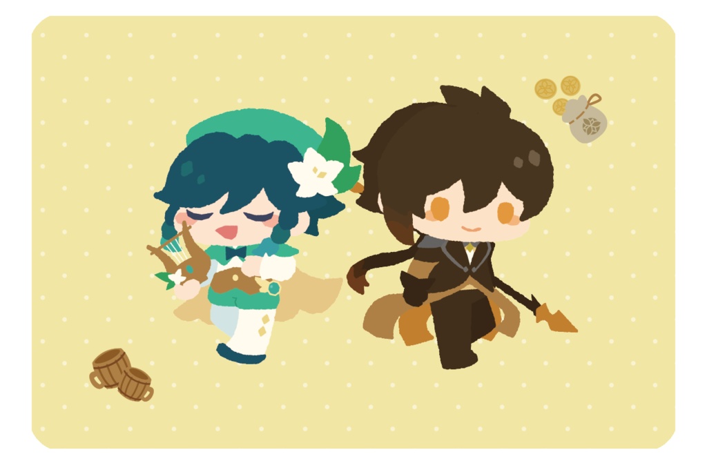 ふせんセット (3種類) / Mini post-it notes