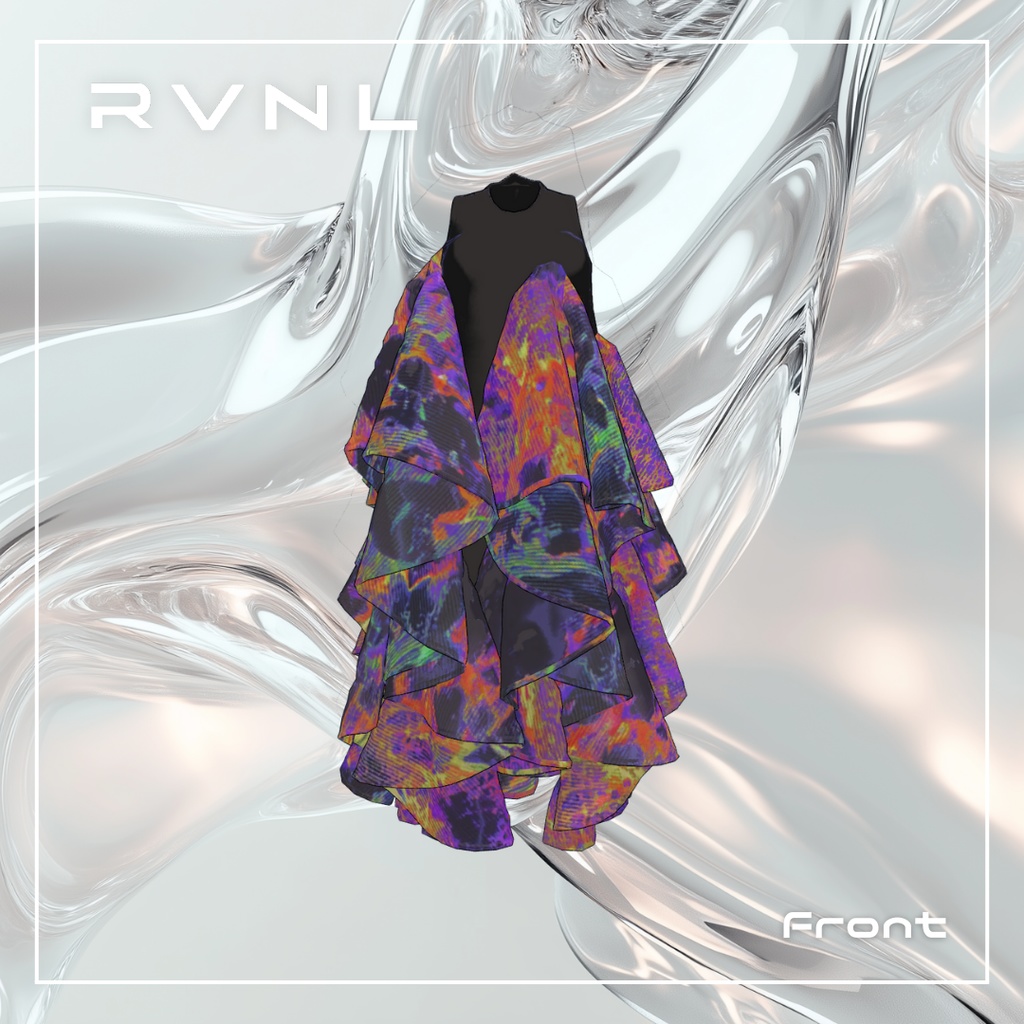【森羅対応】Lambent Frill Dress:ドレス 単体<REVINAL>