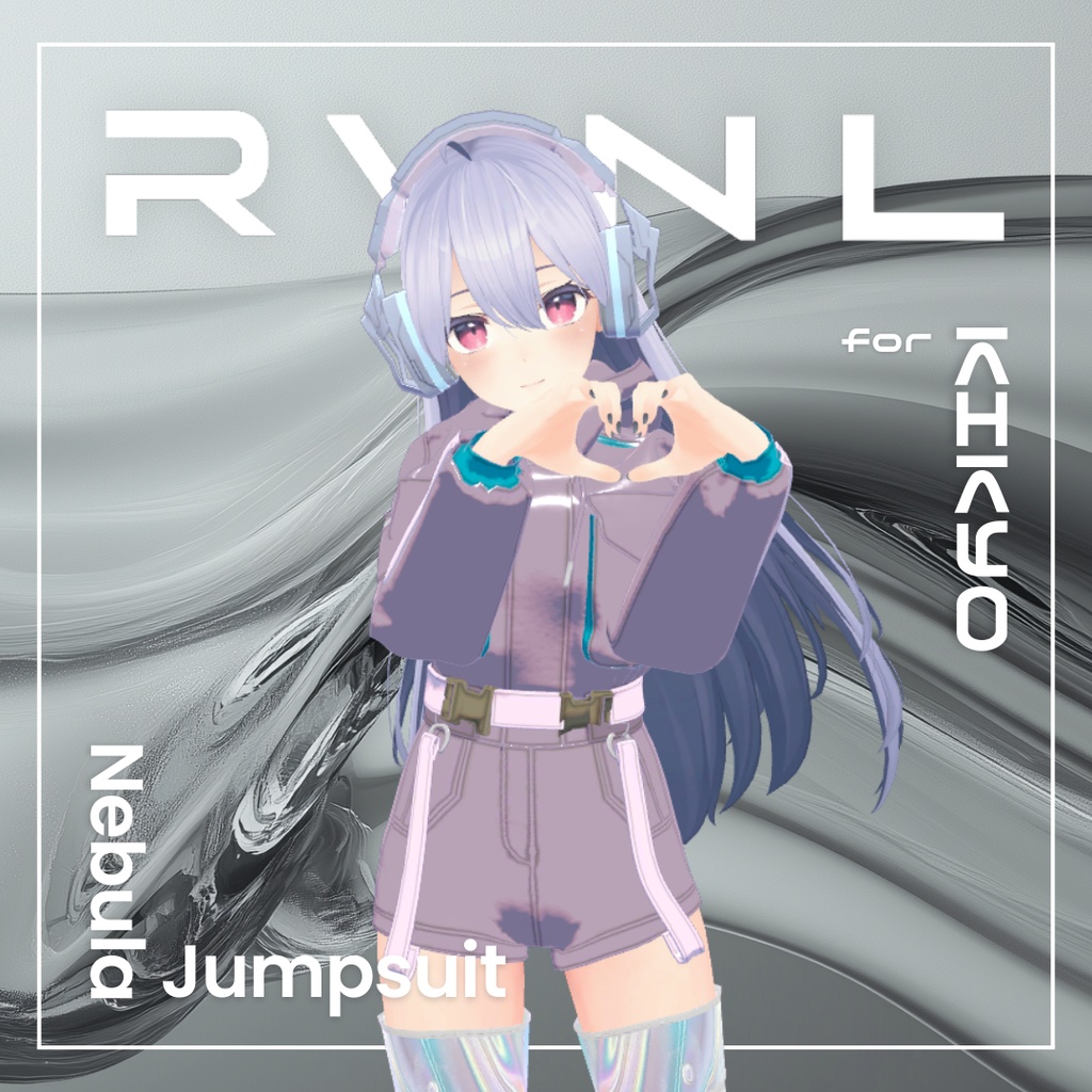 【桔梗対応】Nebula Jumpsuit Co-ord:ジャンプスーツ〈REVINAL〉