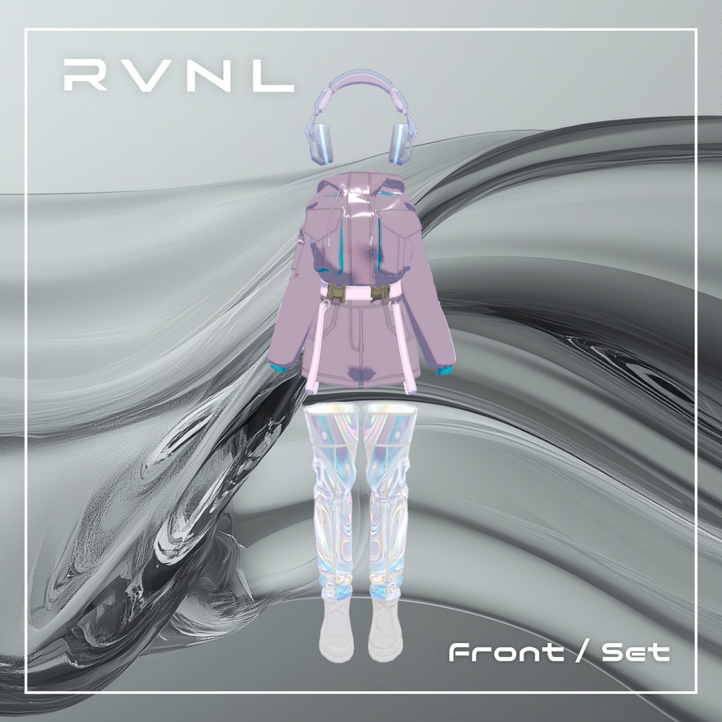 【桔梗対応】Nebula Jumpsuit Co-ord:ジャンプスーツ〈REVINAL〉