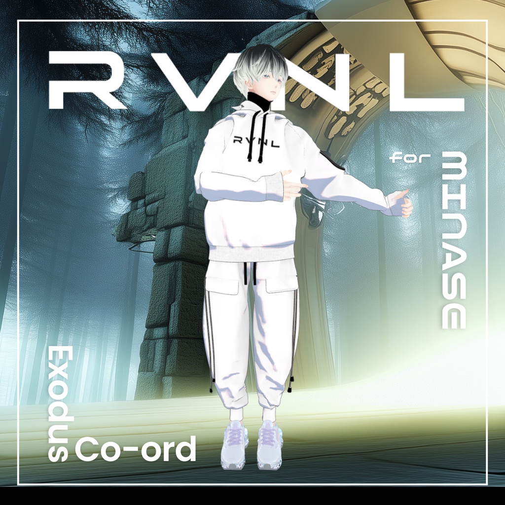 【水瀬対応】Exodus Co-ord:セットアップ 〈REVINAL〉