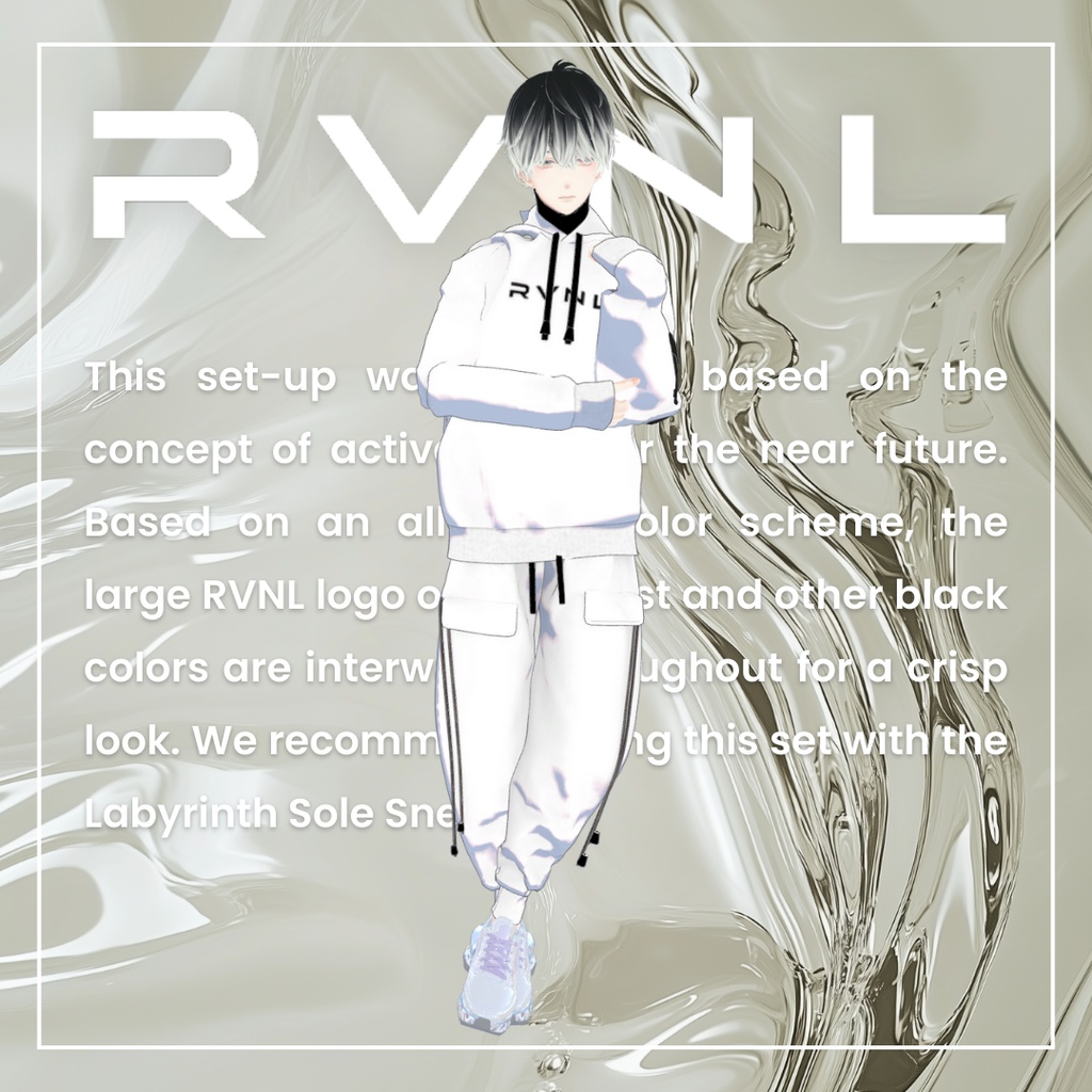 【水瀬対応】Exodus Co-ord:セットアップ 〈REVINAL〉