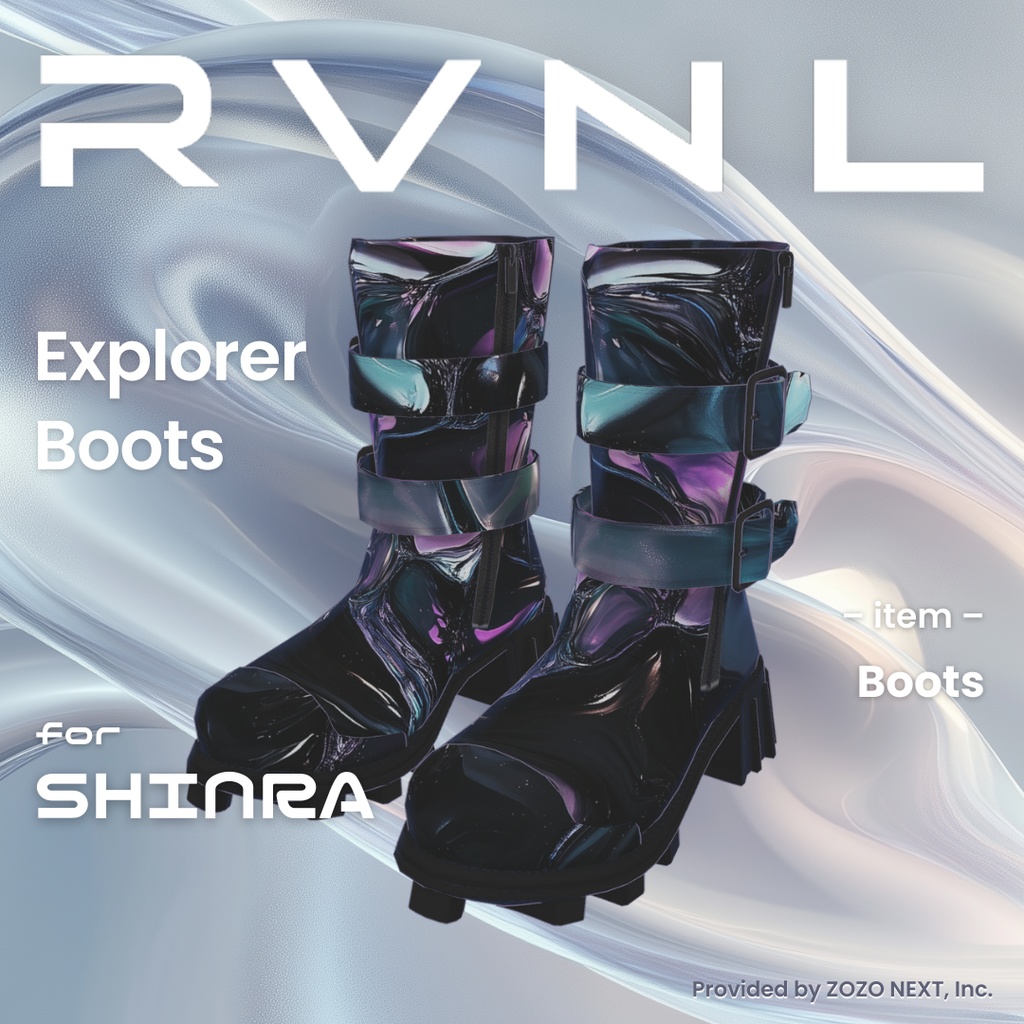 【森羅対応】Explorer Boots：ショートブーツ 単体〈REVINAL〉