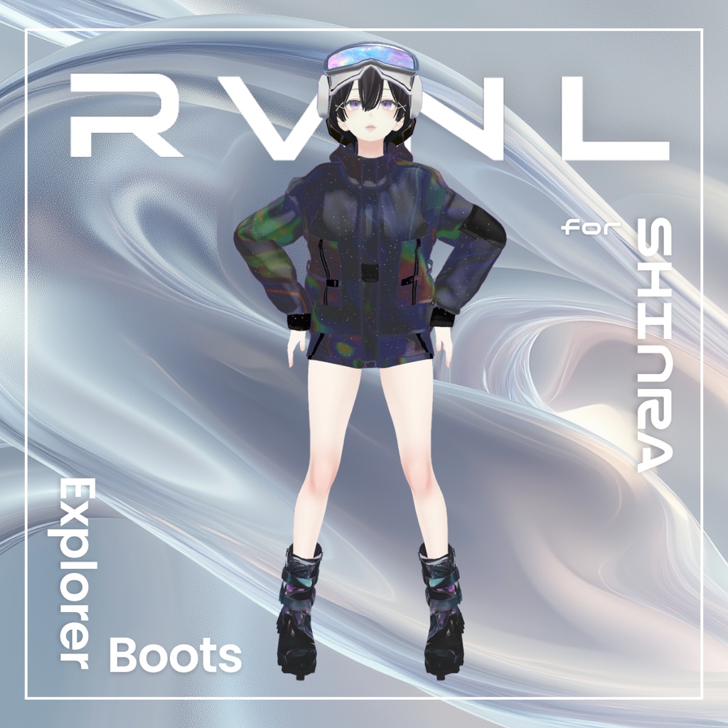 【森羅対応】Explorer Boots:ショートブーツ 単体〈REVINAL〉