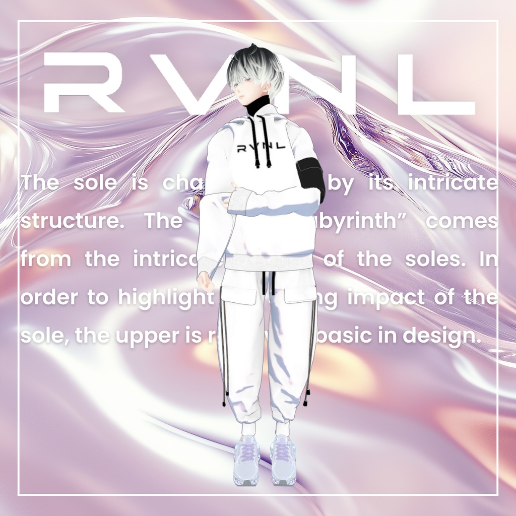 【3体対応】Labyrinth Sneaker:スニーカー 単体〈REVINAL〉