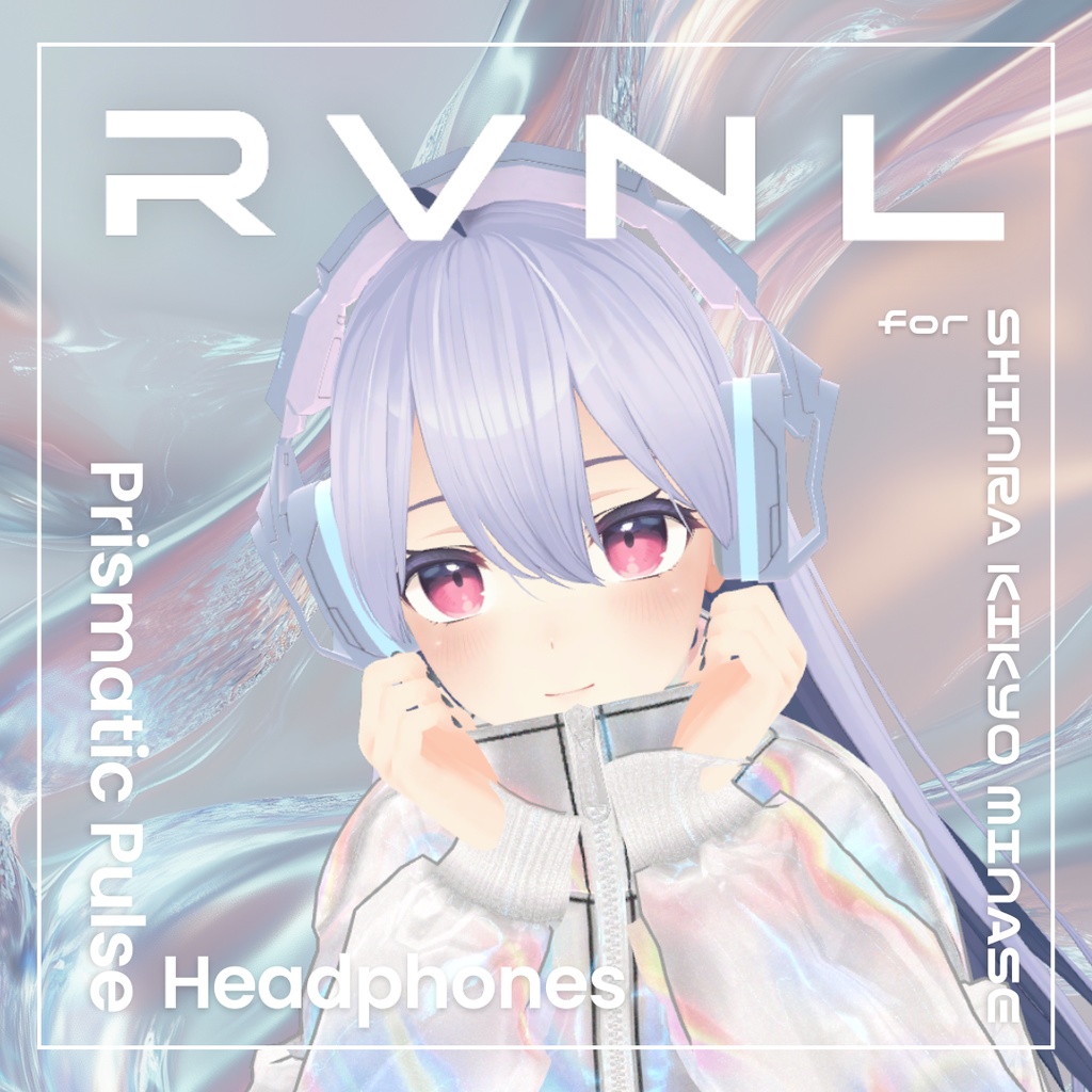 【3体対応】Prismatic Pulse Headphones:ヘッドフォン 単体〈REVINAL〉