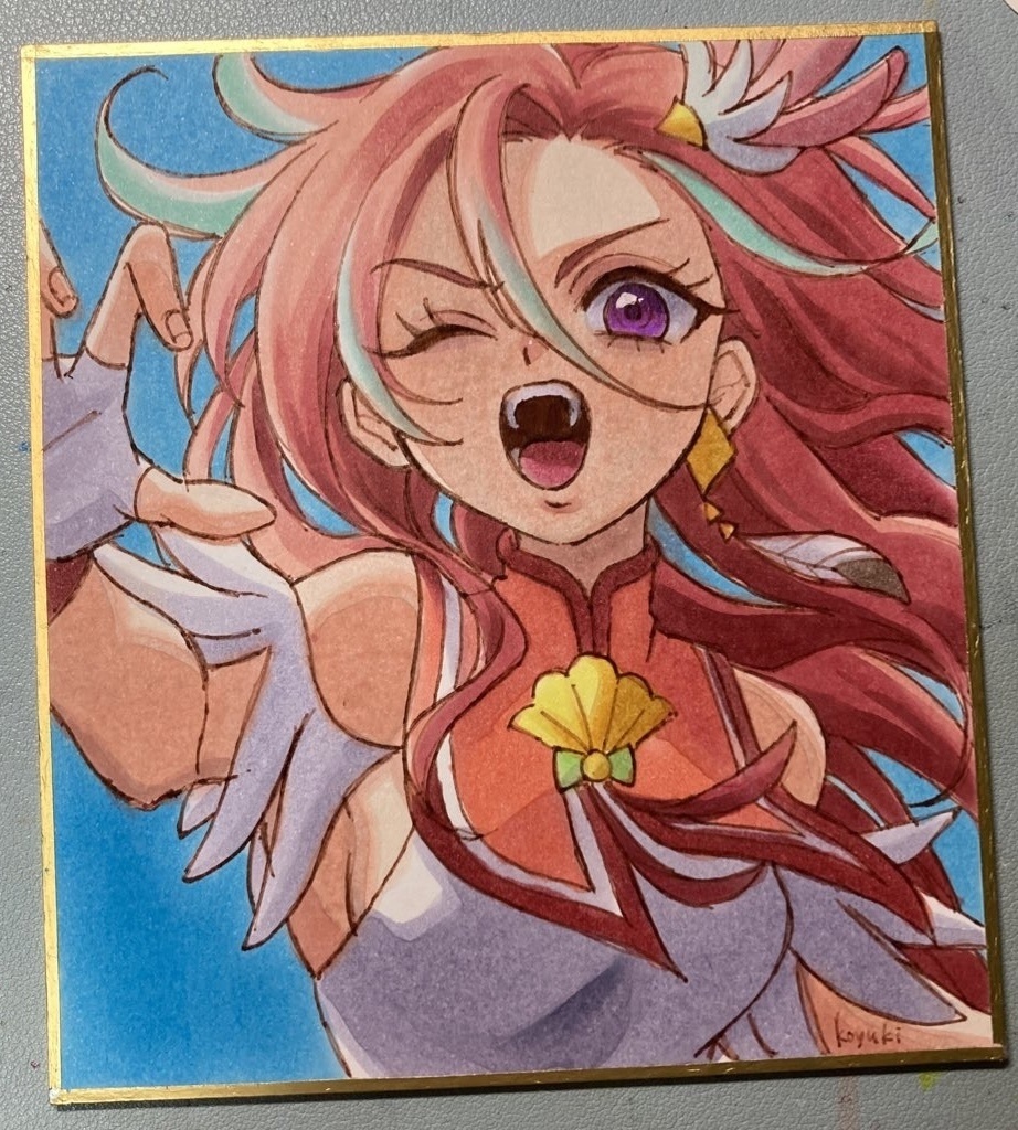 キュアフラミンゴ イラスト