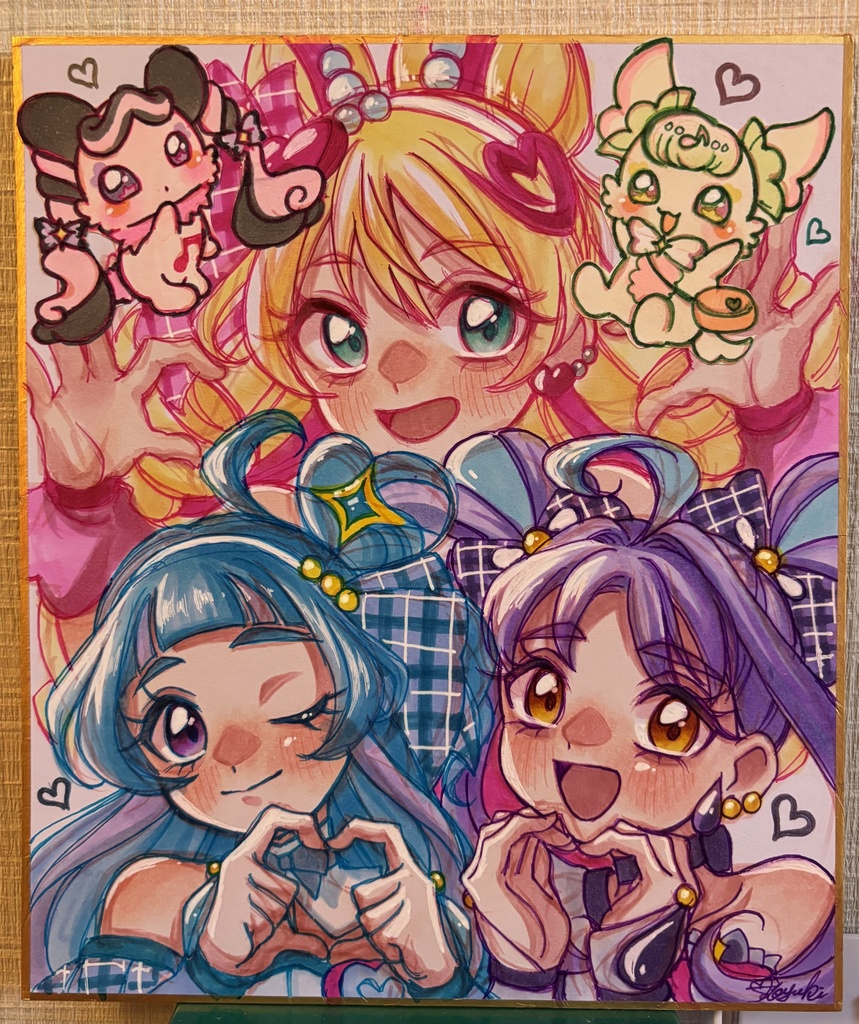 キミとアイドルプリキュア イラスト