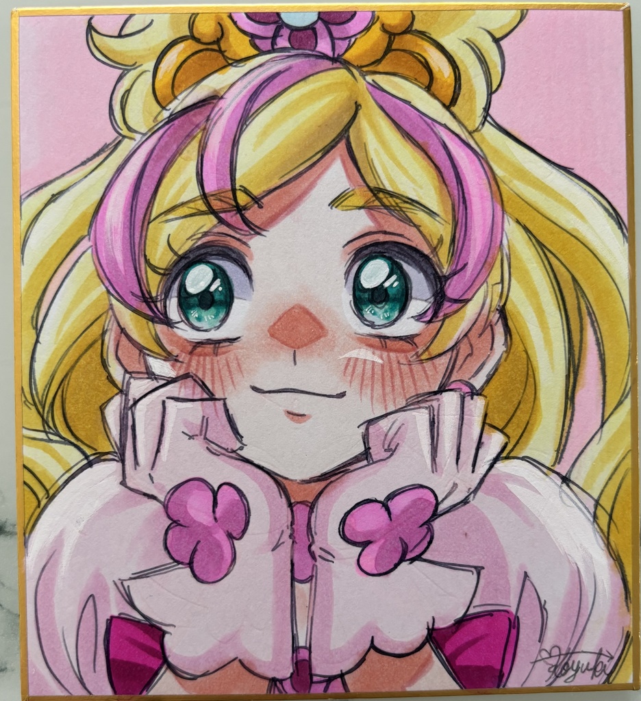 キュアフローラ イラスト