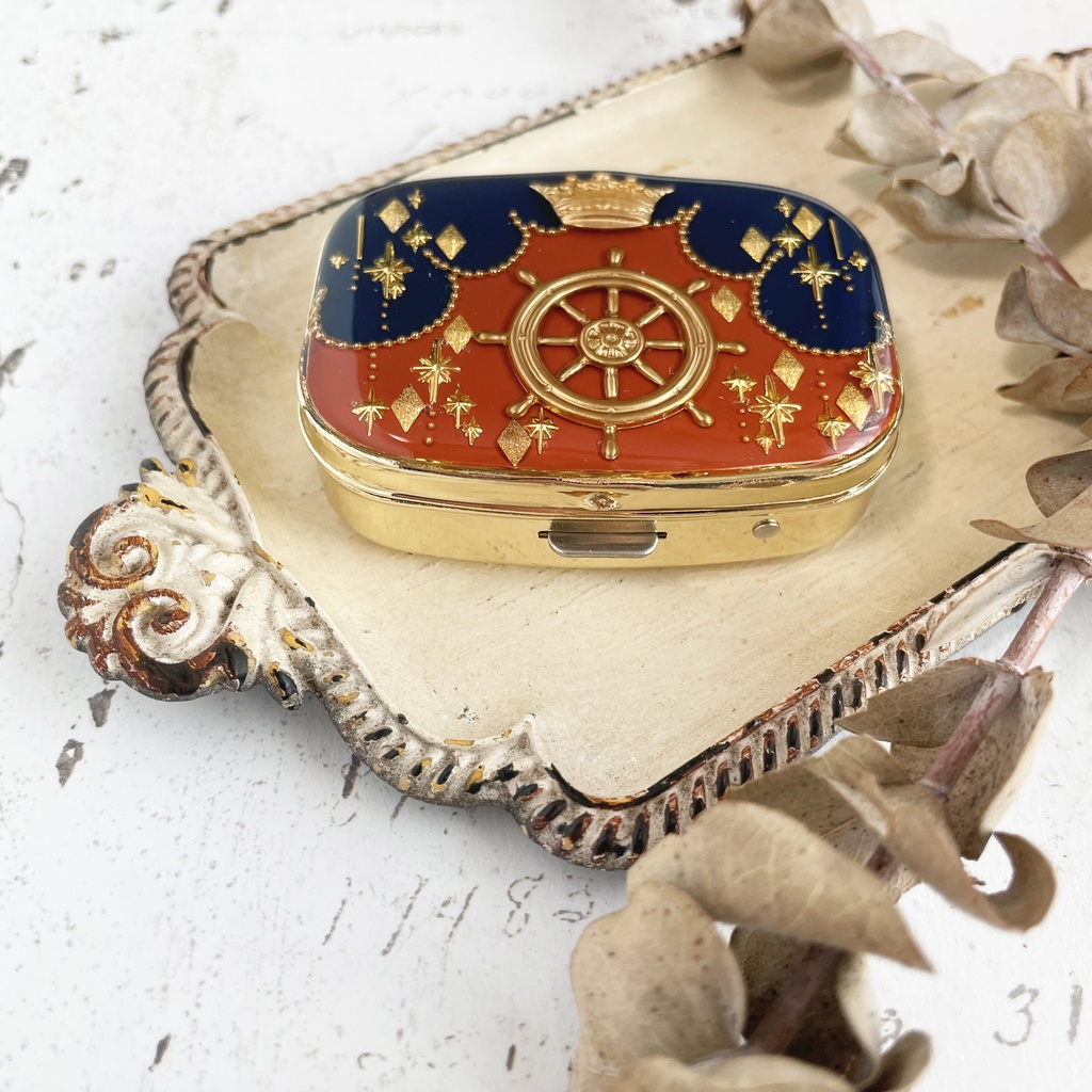 【ピルケース】龍水モチーフ