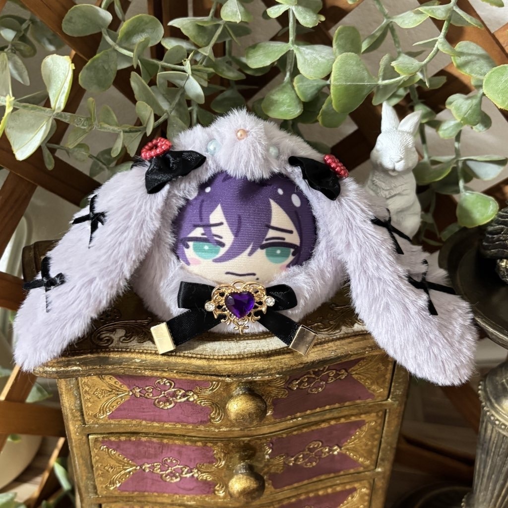 ✖️バツバッテンなきぐるみ🐰(おまんじゅうver)