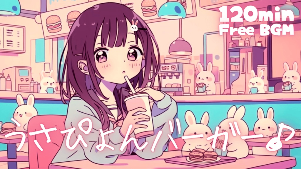 うさぴょんバーガー♪