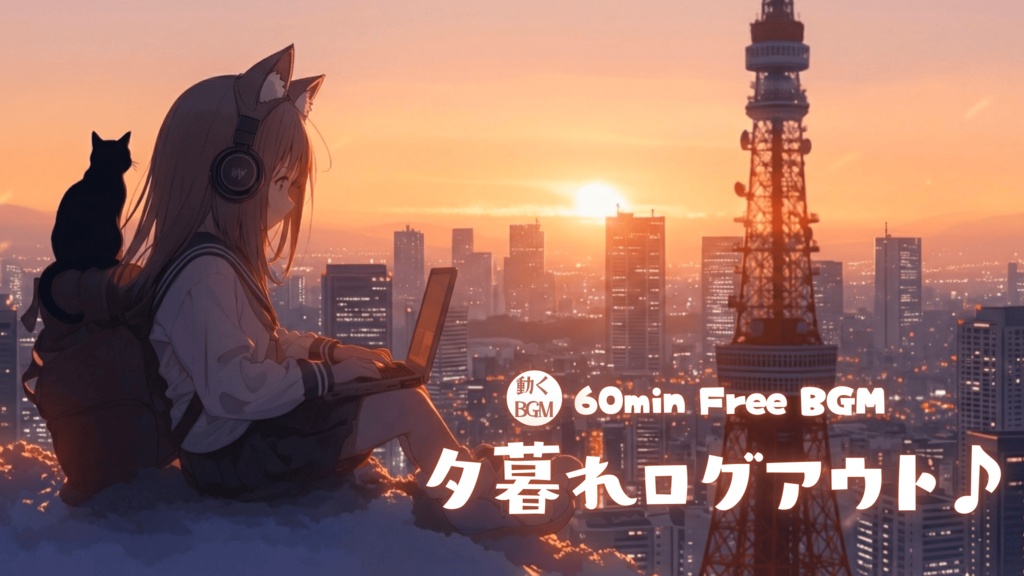 夕暮れログアウト♪