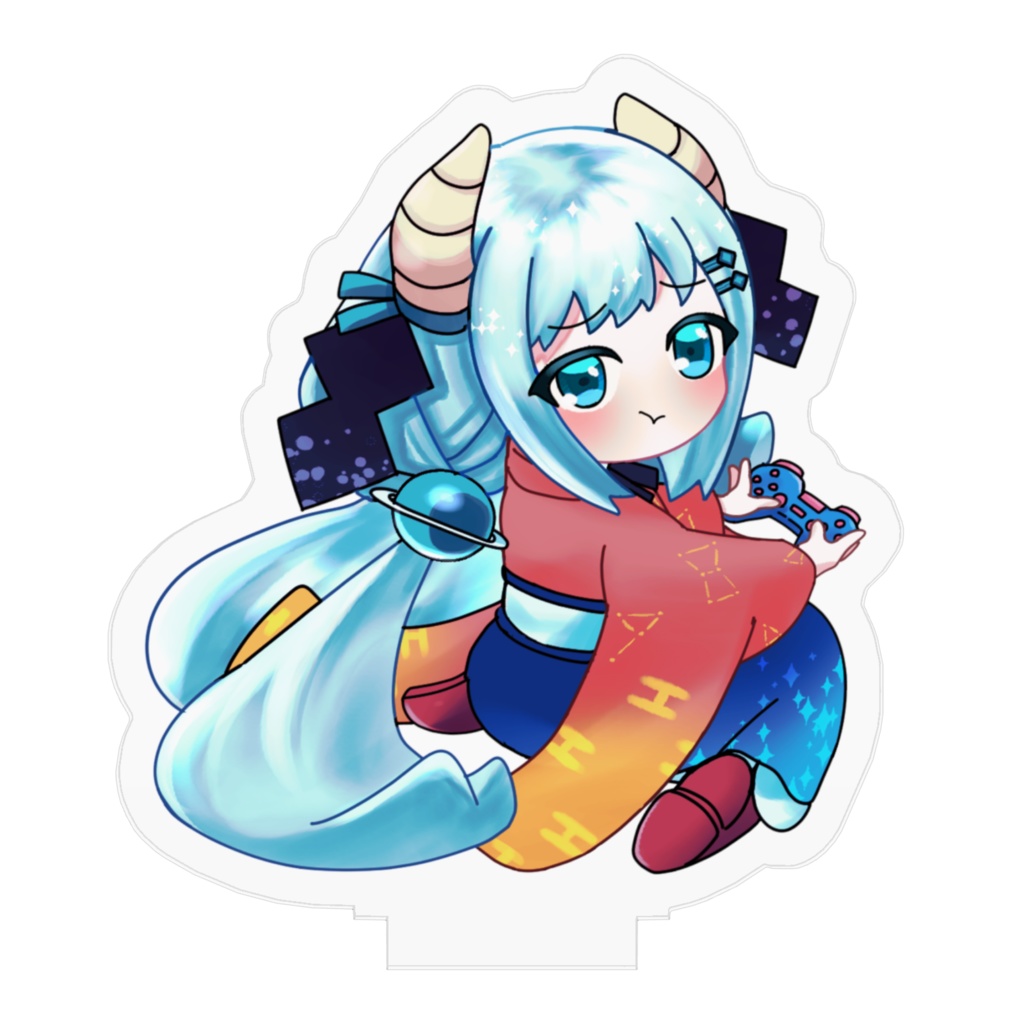 【ミニアクスタ】牡牛エルナ×カツラハルヒサ先生(ゲームver.)