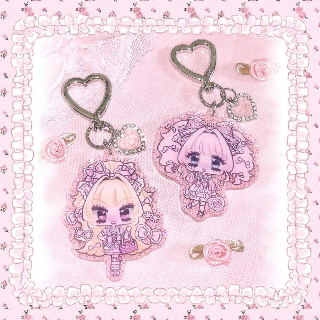 めろにゅばアクキー🎀