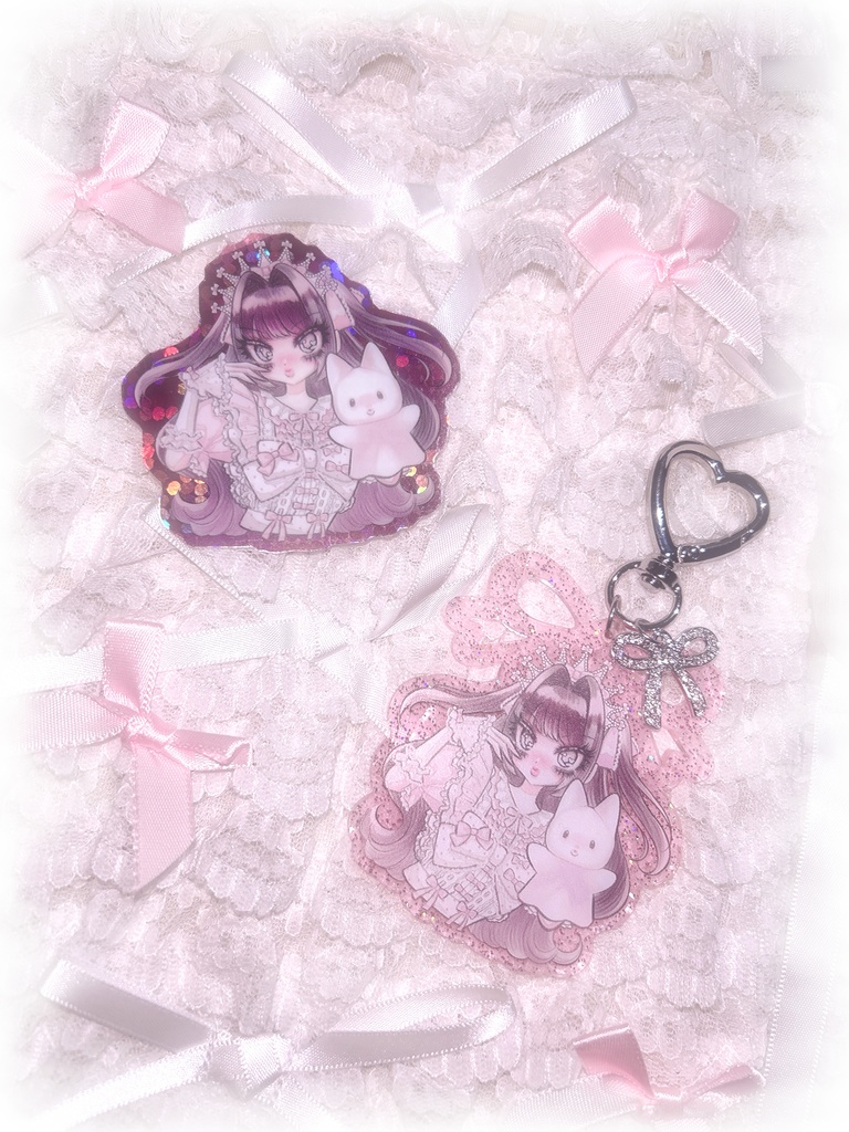 Princess Ribbon🎀アクキー&ステッカー