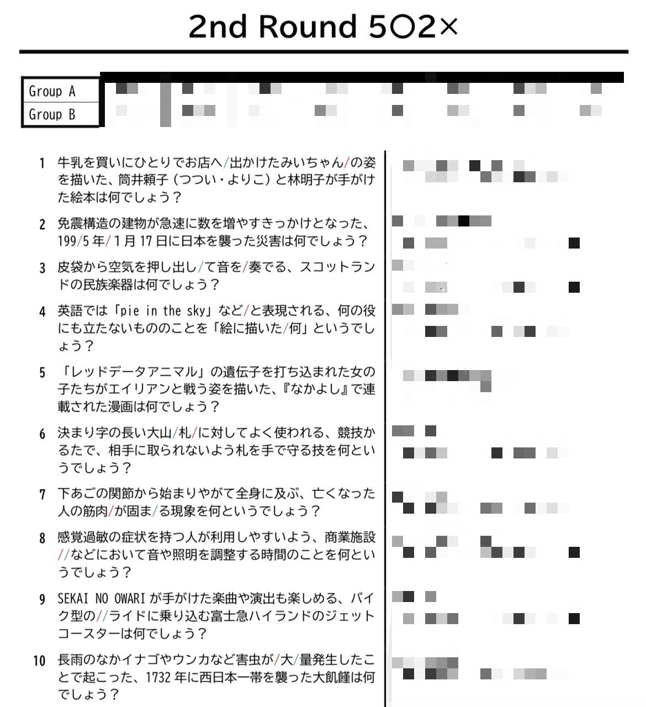 【短文】のまどすかい記録集