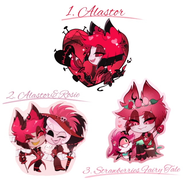 Alastorアクリルキーホルダー【全3種】※6/27~ 一部再販中