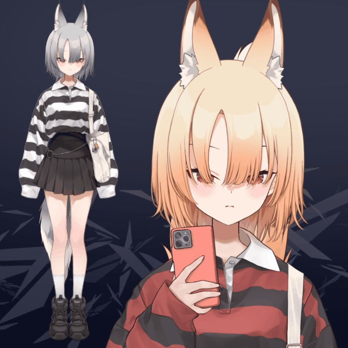 【Live2D】汎用モデル よーこちゃん【VTS、nizimaLive】