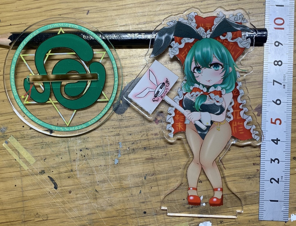 バニ雛アクリルフィギュア