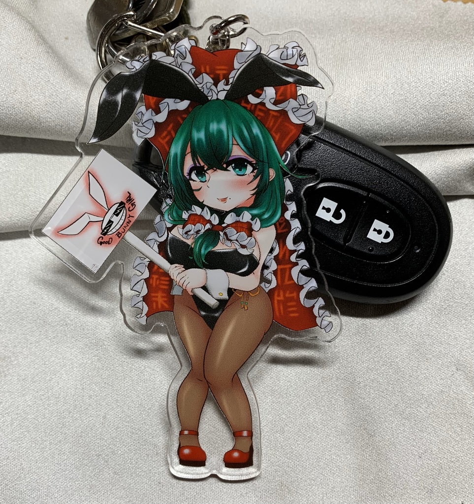 バニ雛アクリルキーホルダー