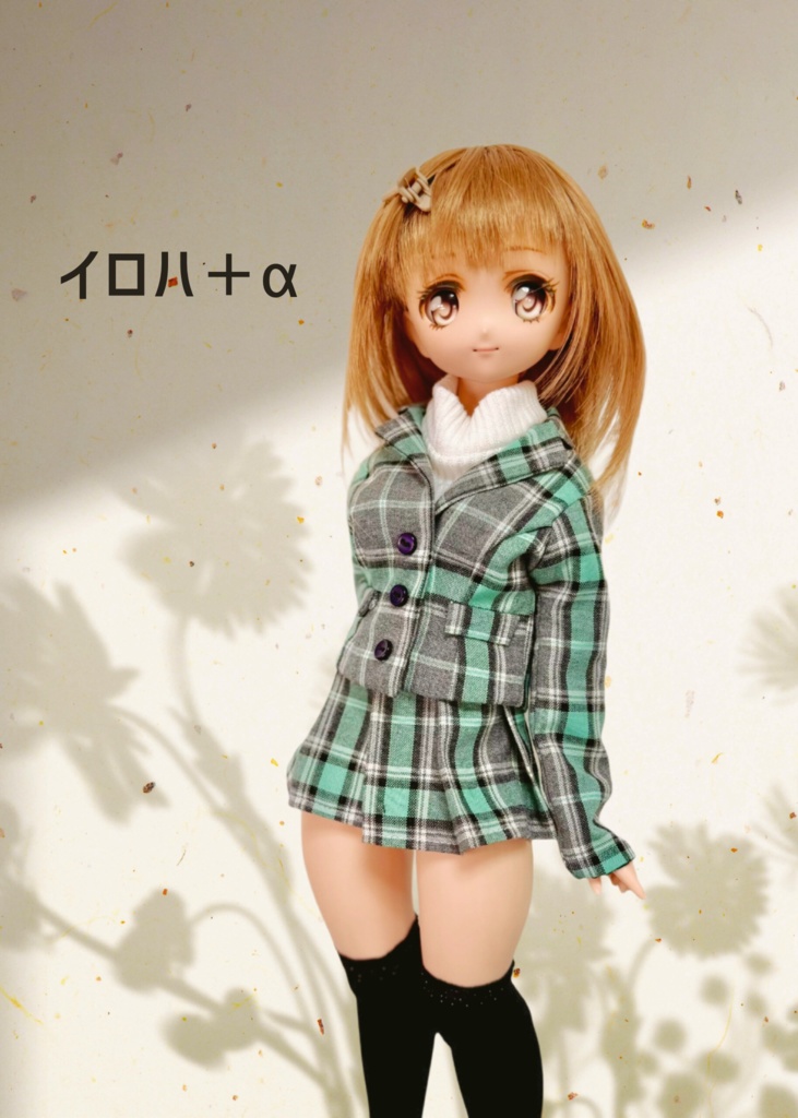 MDDサイズ　チェック柄セットアップ