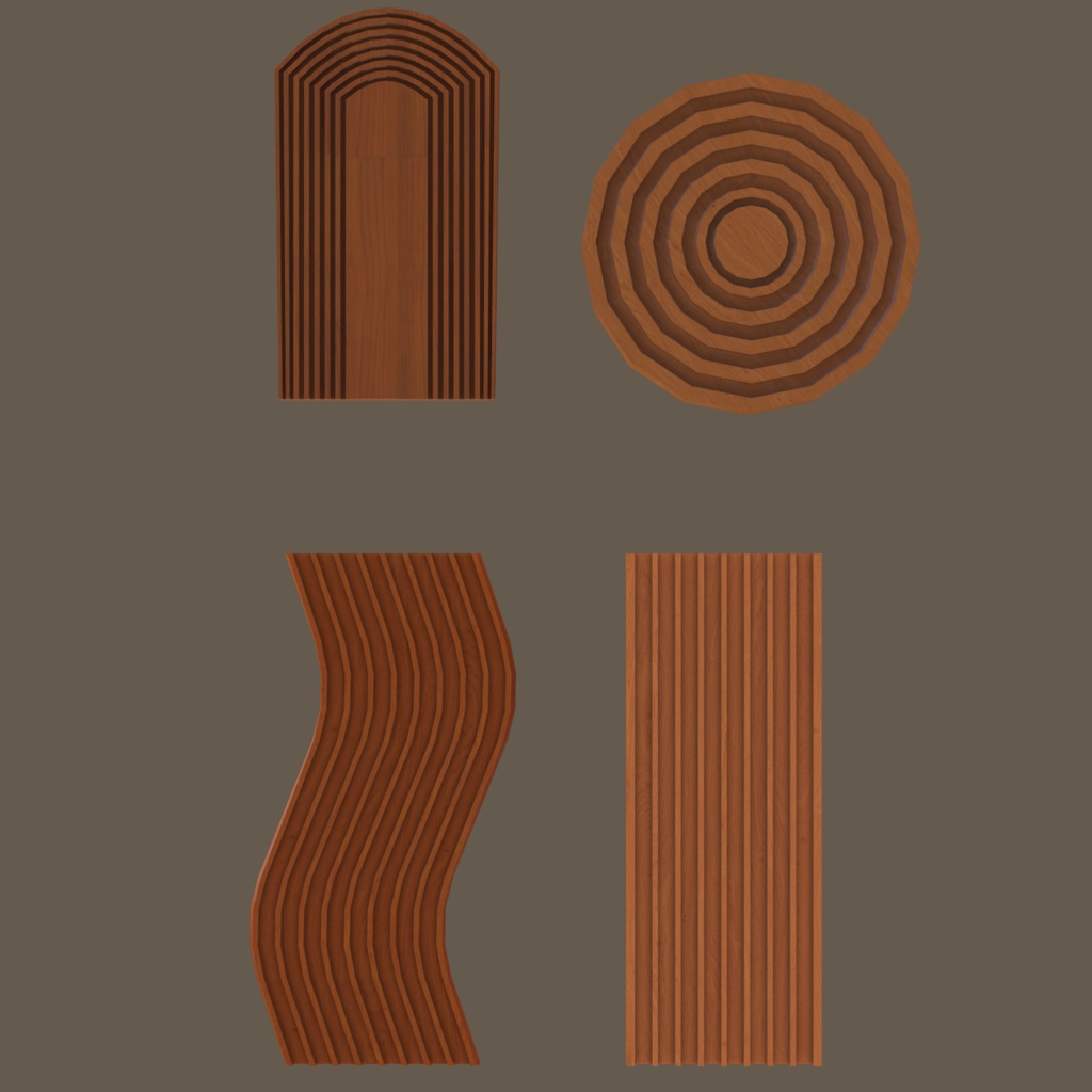 【VRC】情報量を増やすための家具34種類セット