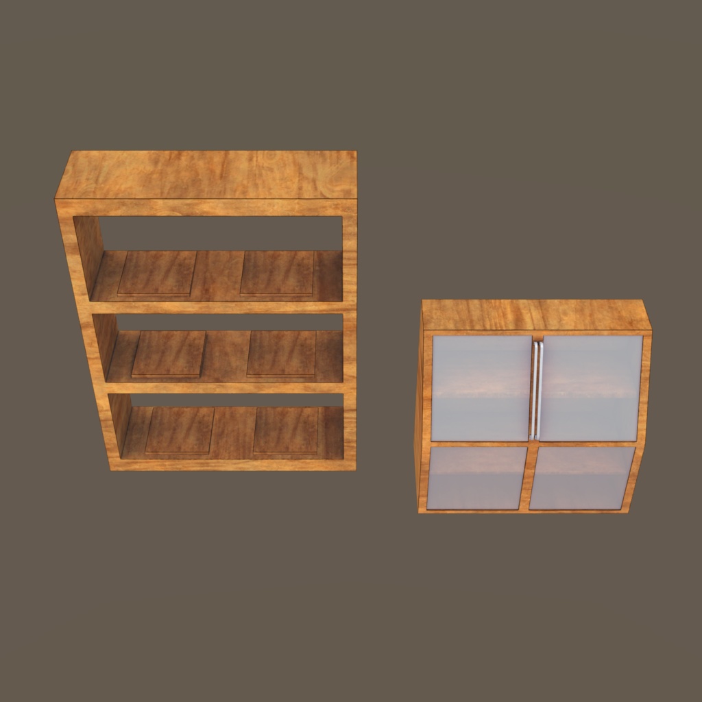 【VRC】情報量を増やすための家具34種類セット