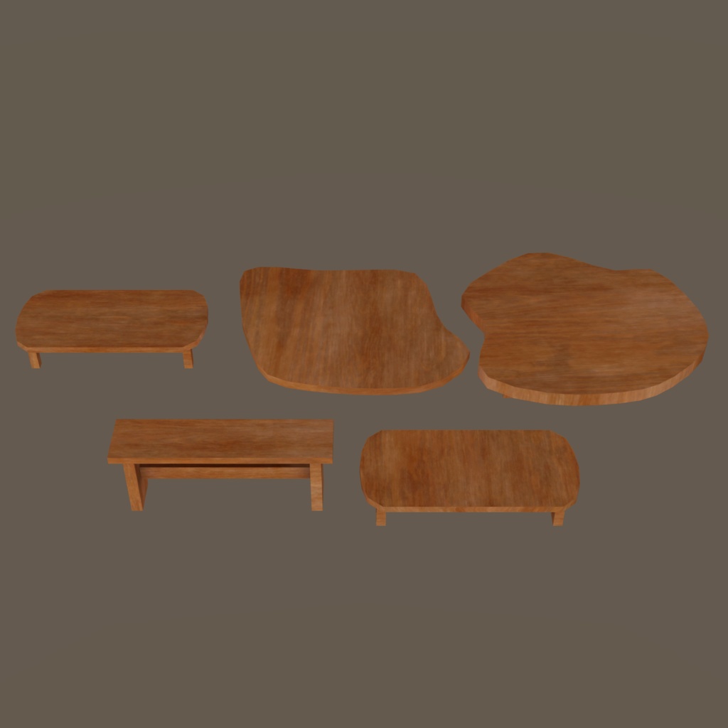 【VRC】情報量を増やすための家具34種類セット