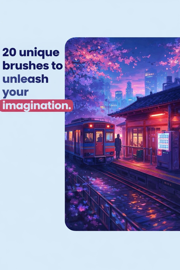 The Oil Brush Set for Procreate