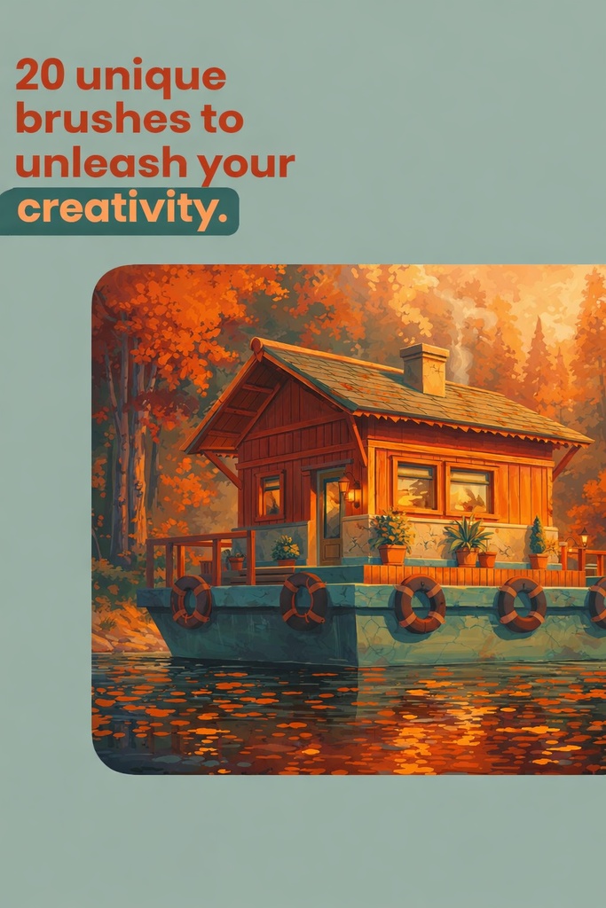 The Oil Brush Set for Procreate