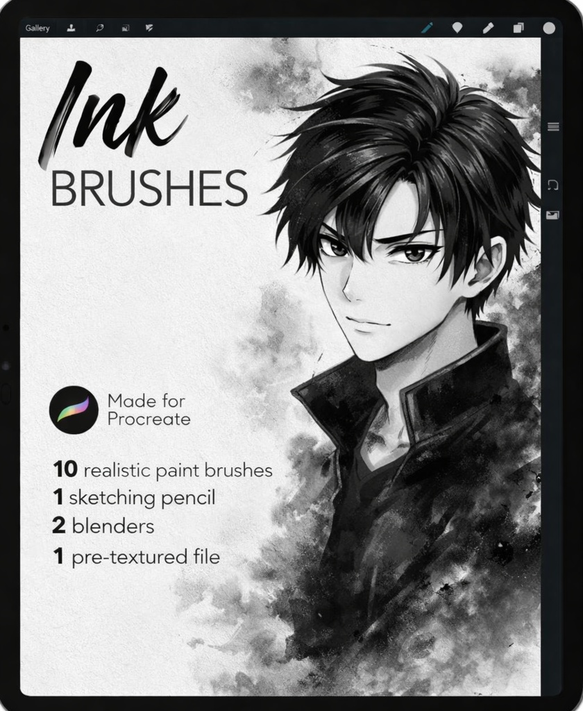Ultimate Ink Brushes for Procreate