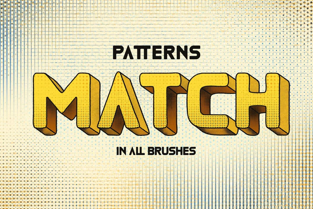 Halftone Photoshop Brushes