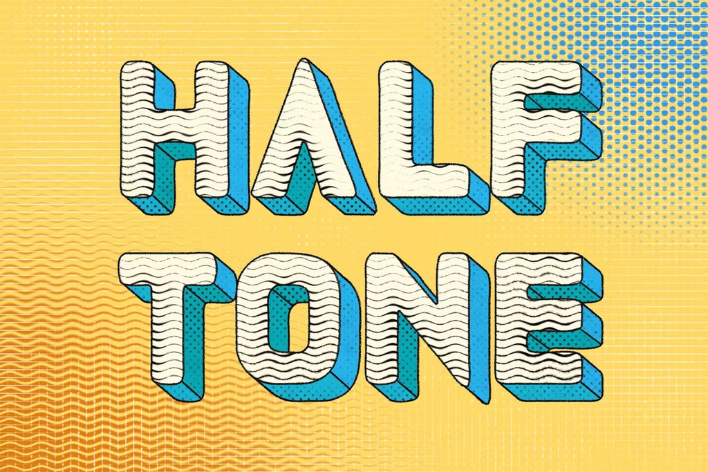 Halftone Photoshop Brushes
