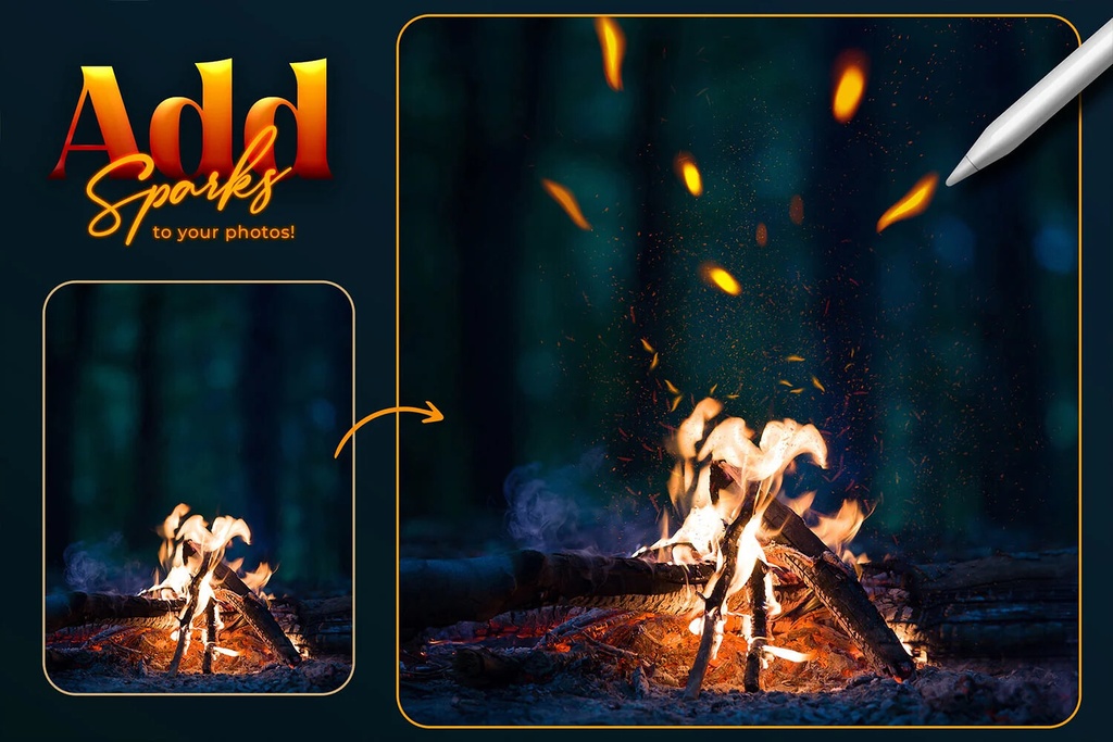 Sparks Procreate Brushes