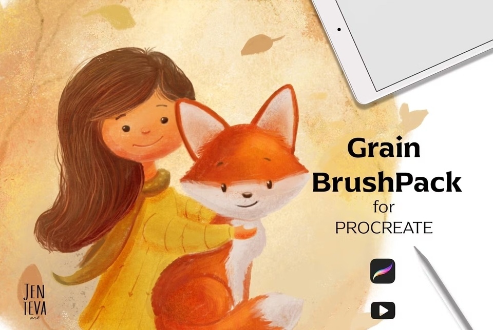 Procreate Grain Brushes